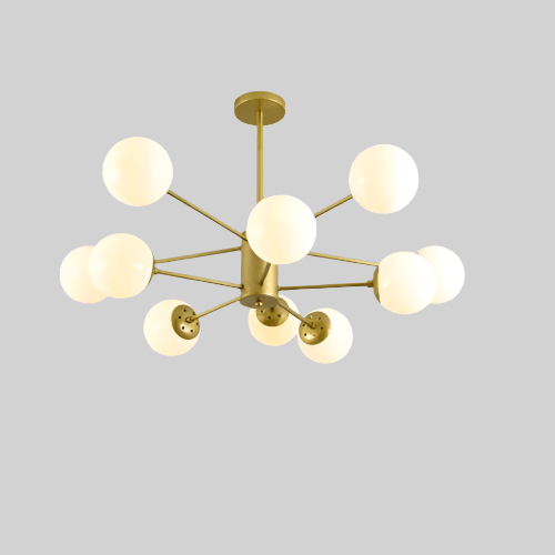 Suspension Luminaire Boules de Verre - Éclat Moderne