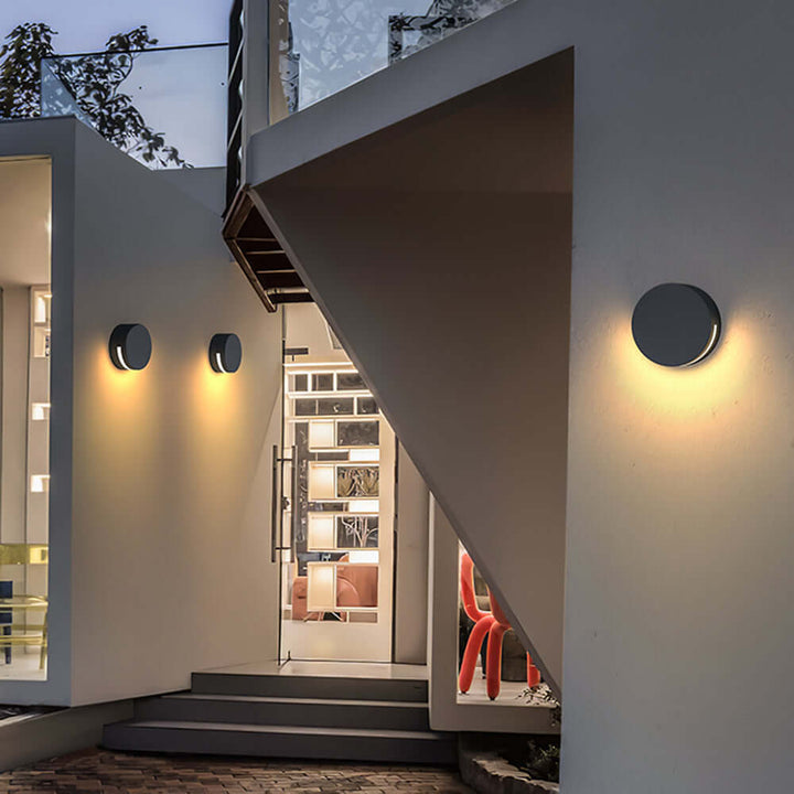 Lampe Murale Extérieure Ronde - Étanche IP65
