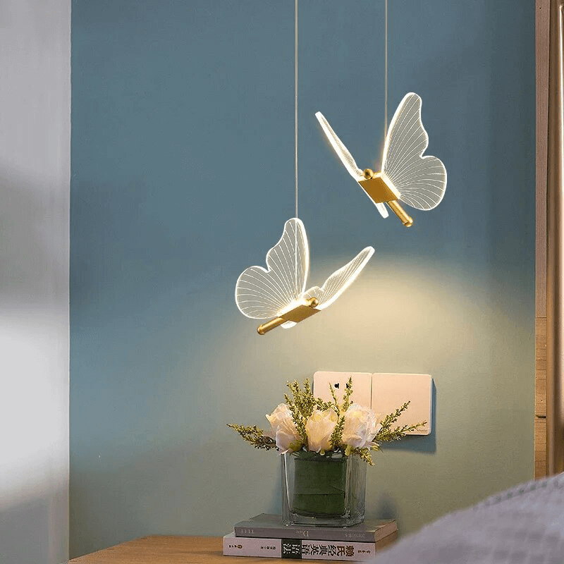 Lampe À Suspendre En Forme De Papillon