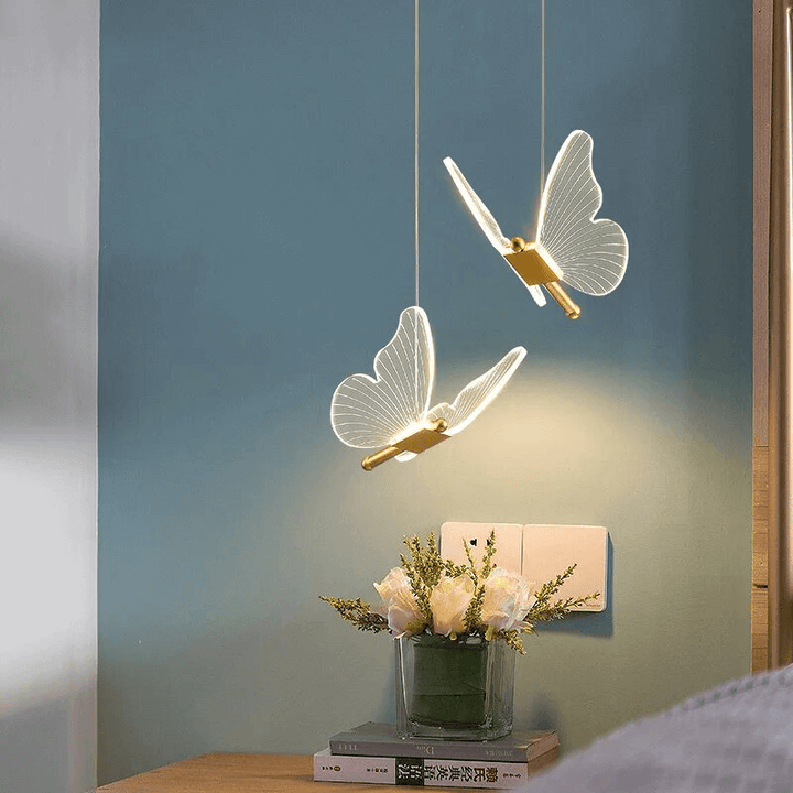 Lampe À Suspendre En Forme De Papillon