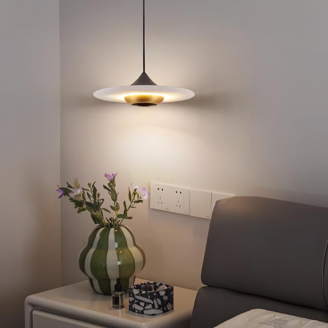 Lampe Pendante En Marbre Flying Saucer