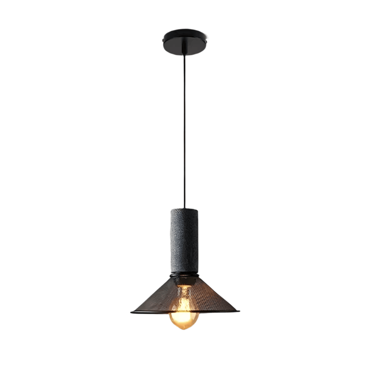 Lampe Pendante Industrielle Loft - Éclairage Design en Béton et Fer