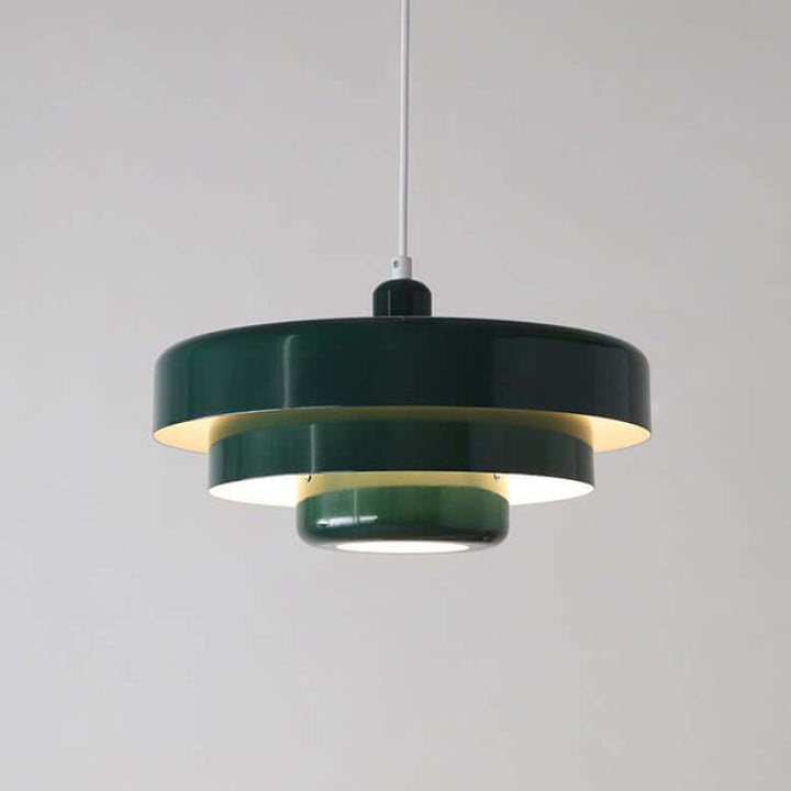 Suspension Luminaire Design Multicouche Vintage