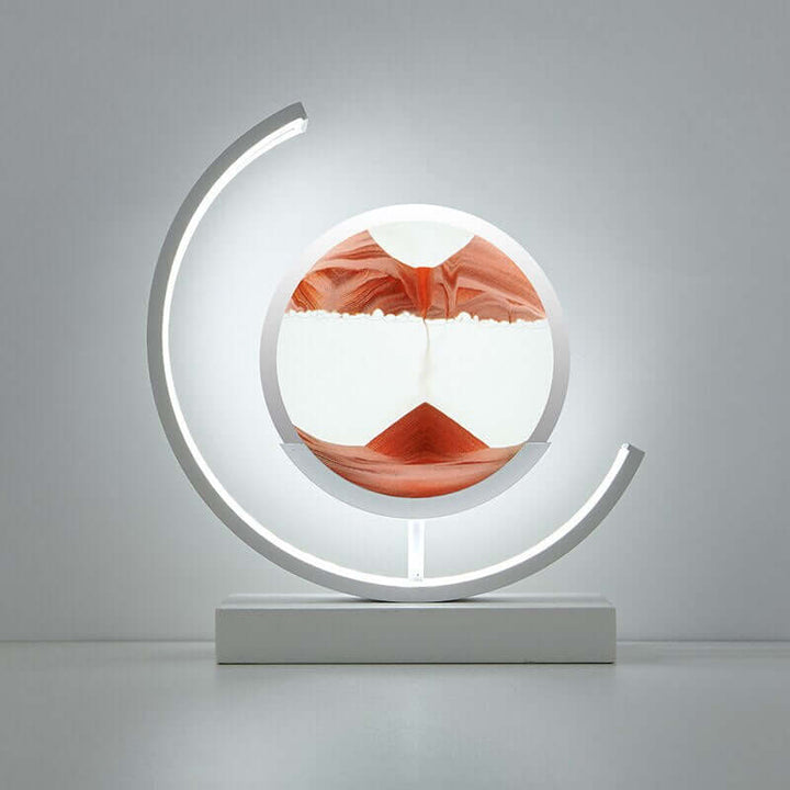 Lampe de Table Sable Mouvant 3D: Détente et Décoration