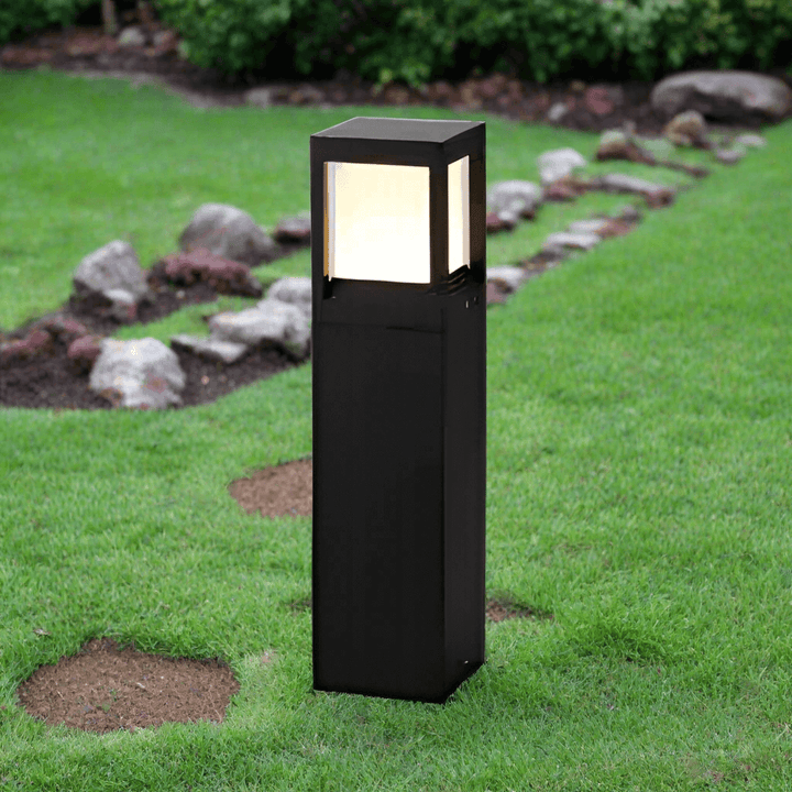 Lampe Solaire Extérieure Cube 60cm - Éclairage LED Efficace