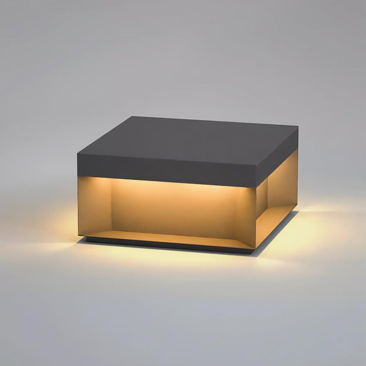 Boîtier Luminaire Extérieur - Éclairage Poteau Solaire LED