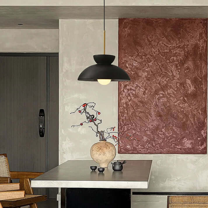 Lampe Pendante Simple Et Nordique Augustus Pour La Salle À Manger