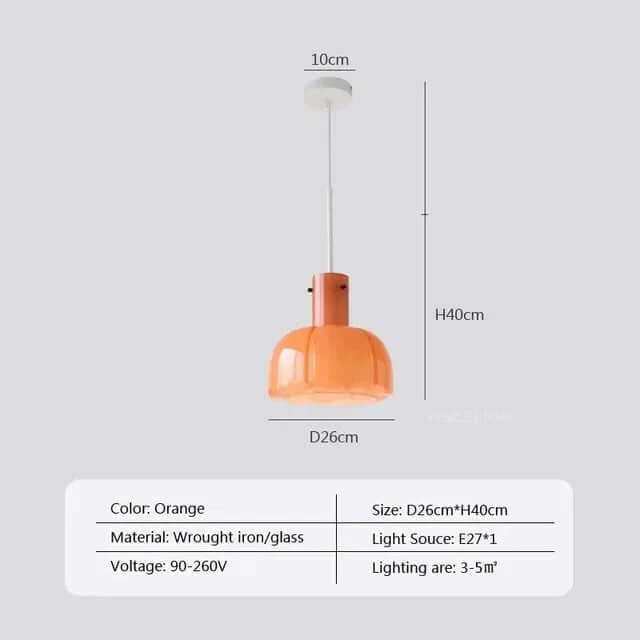 Suspension Luminaire Design Nordique LED Verre - Éclairage Intérieur