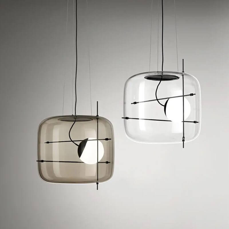 Lampe Pendante En Verre Plot