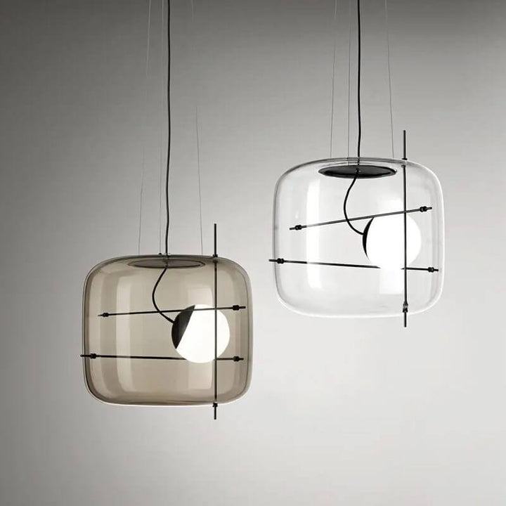 Lampe Pendante En Verre Plot