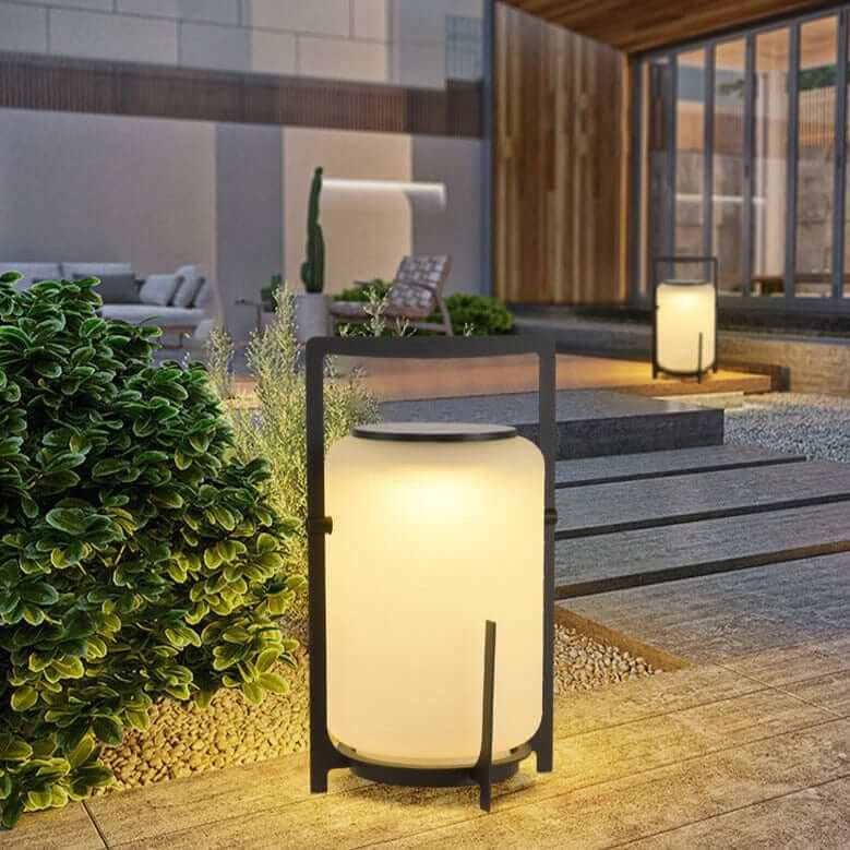 Lampe Solaire Extérieure - Éclairage Terrasse Moderne
