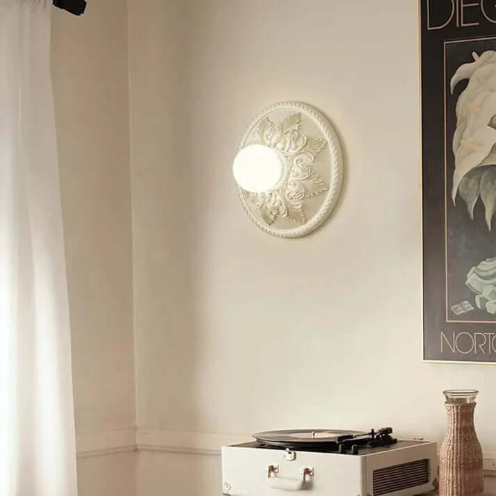 Applique Moderne En Résine Café Laiteux