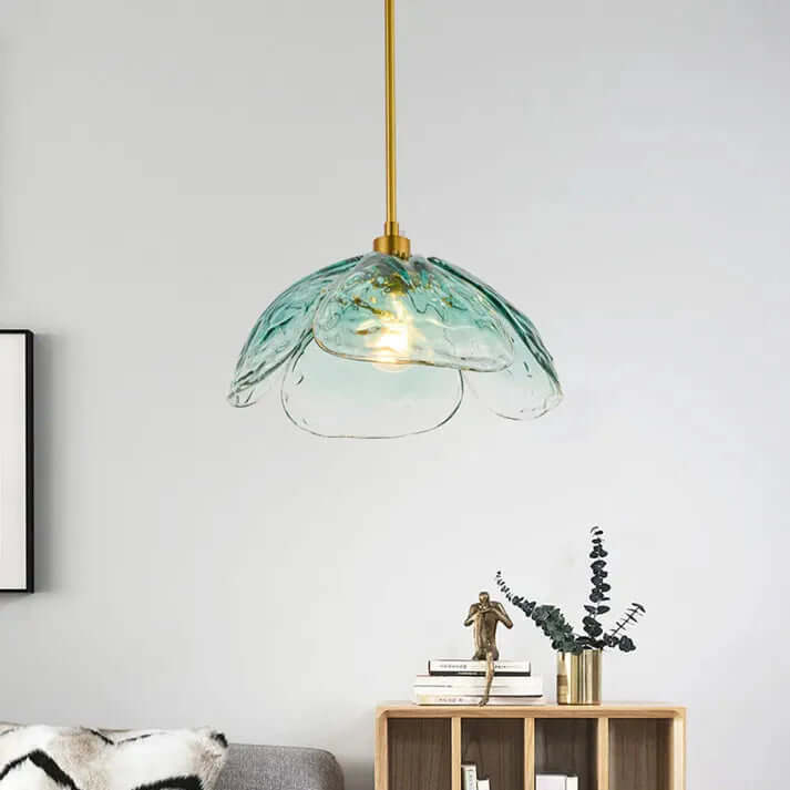 Lampe De Chevet Pendante Créative À Pétales De Fleurs