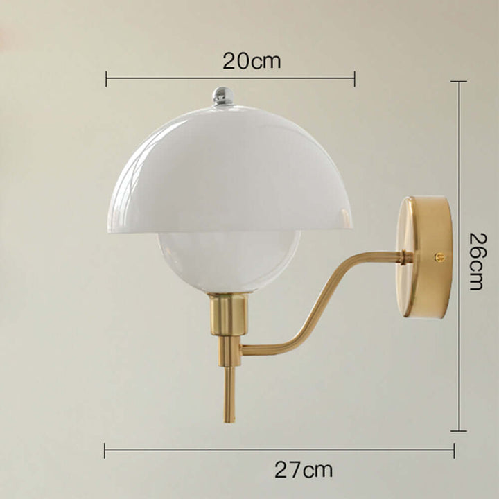 Applique Murale Champignon À La Crème