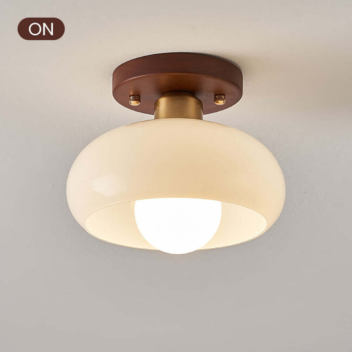 Plafonnier Vintage Blanc Petit Couloir - Éclairage Intérieur