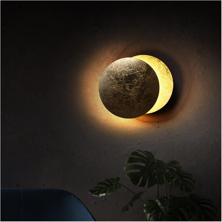 Applique Murale LED Scandina - Forme d'Éclipse Moderne