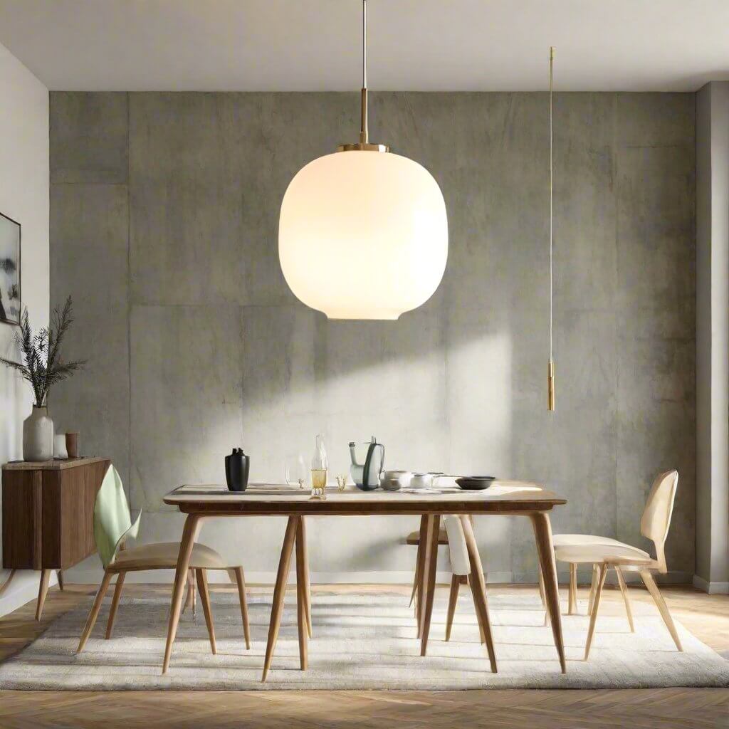Lampe Pendante Moderne Nordique Radihous En Verre Opale