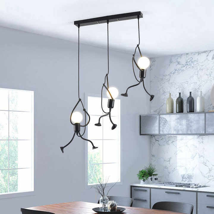 Suspension Lumineuse Déco Poupée