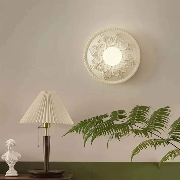 Applique Moderne En Résine Café Laiteux
