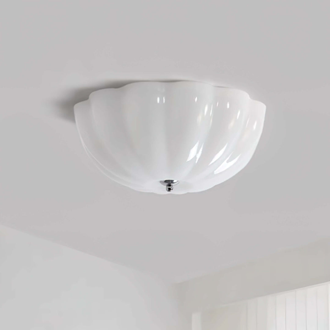 Plafonnier Coquille Opale - Luminaire Intérieur Design