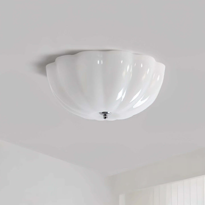 Plafonnier Coquille Opale - Luminaire Intérieur Design