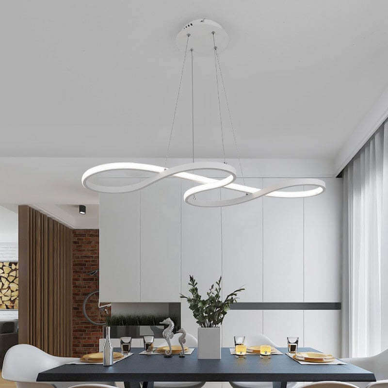 Lampe de Plafond LED -  Style Notes de Musique