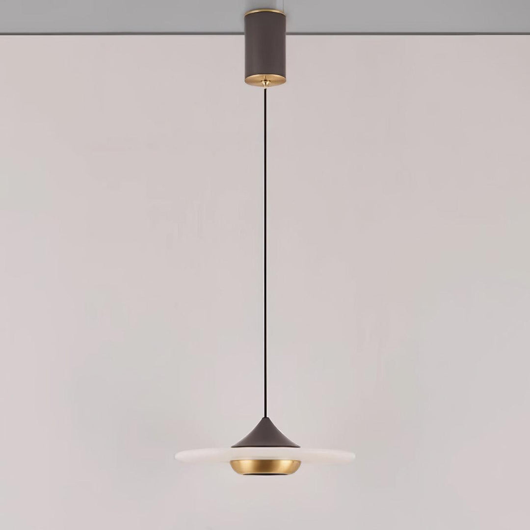 Lampe Pendante En Marbre Flying Saucer