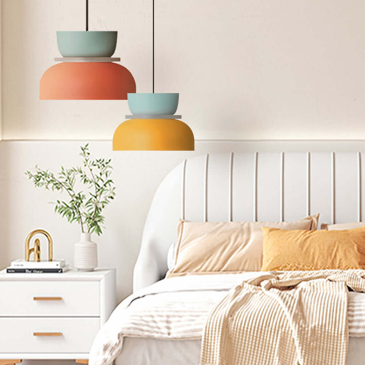 Lampe Suspendue Nordique Dulcy Color Block