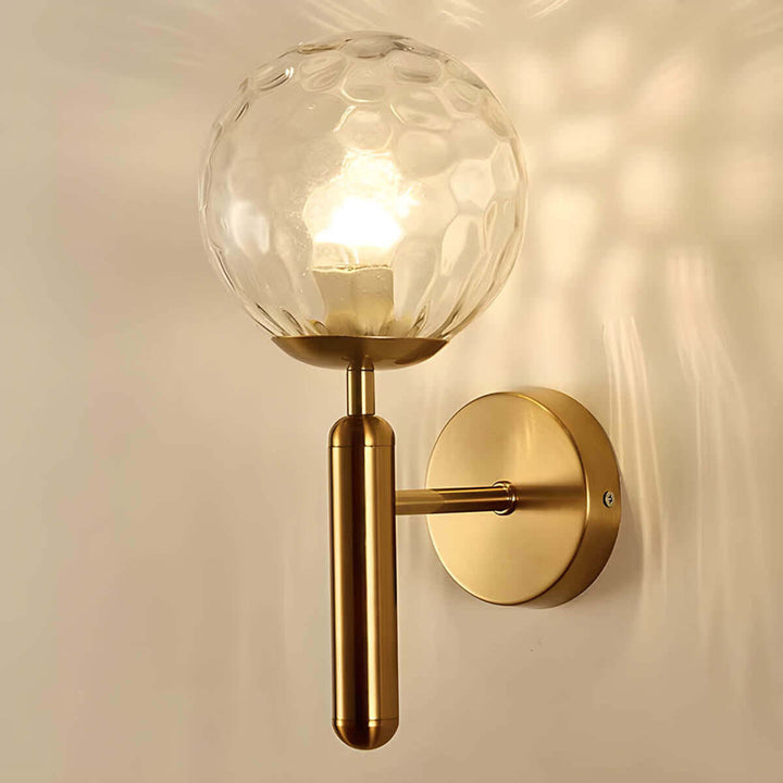 Clair - Lampe Murale En Verre Artisanal