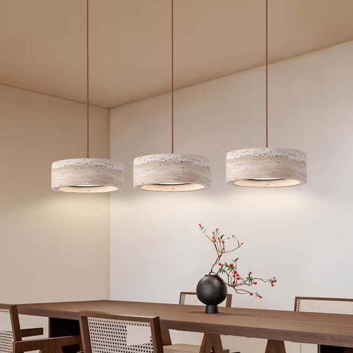 Suspension LED Design Pierre Crème - Éclairage Intérieur