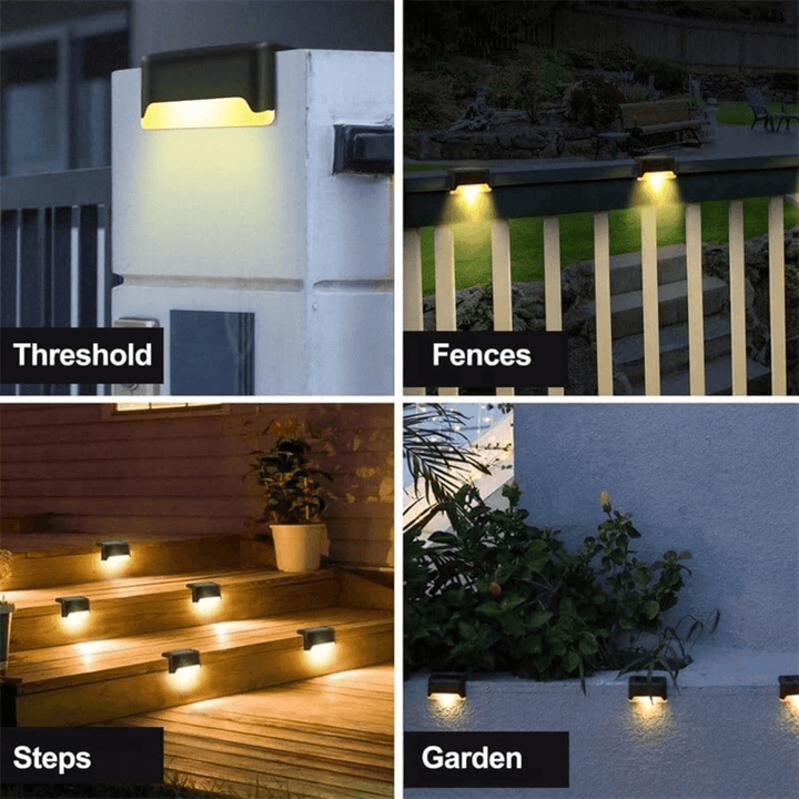 Appliques Solaires LED Extérieures - Éclairage Jardin sans Fil