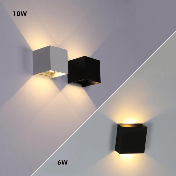 Applique Murale LED Extérieure Intérieure - Éclairage Moderne Étanche