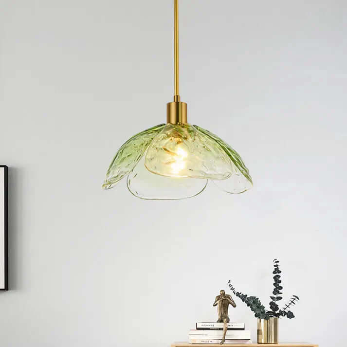 Lampe De Chevet Pendante Créative À Pétales De Fleurs