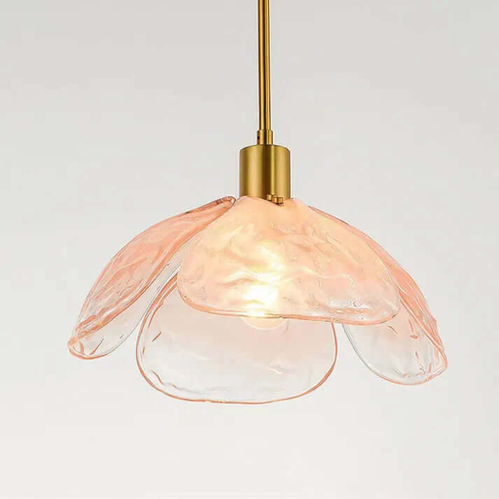 Lampe De Chevet Pendante Créative À Pétales De Fleurs