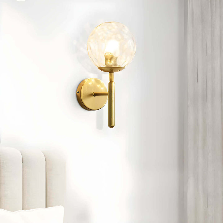 Clair - Lampe Murale En Verre Artisanal