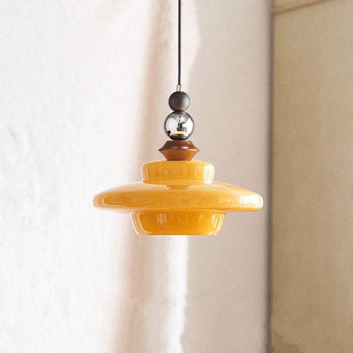 Luminaire Pendentif Salle à Manger Style Médiéval Beige