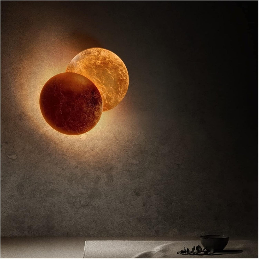 Applique Murale LED Scandina - Forme d'Éclipse Moderne