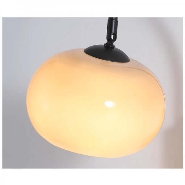 Bauhaus Kaki Applique Murale Pivotante En Verre