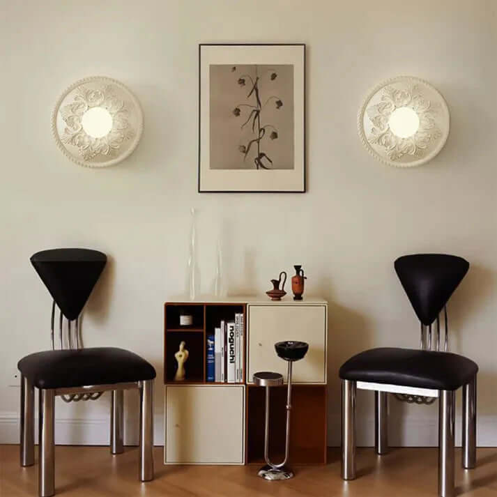 Applique Moderne En Résine Café Laiteux