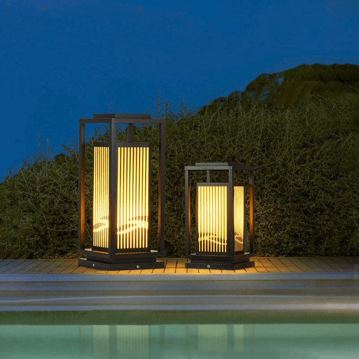 Lampe Solaire Extérieure - Éclairage Jardin Moderne