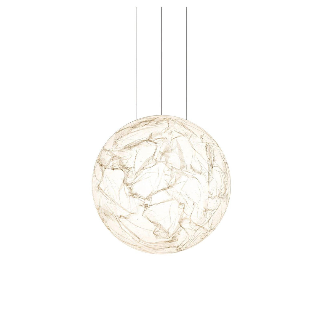 Lampe Pendante En Soie Moon
