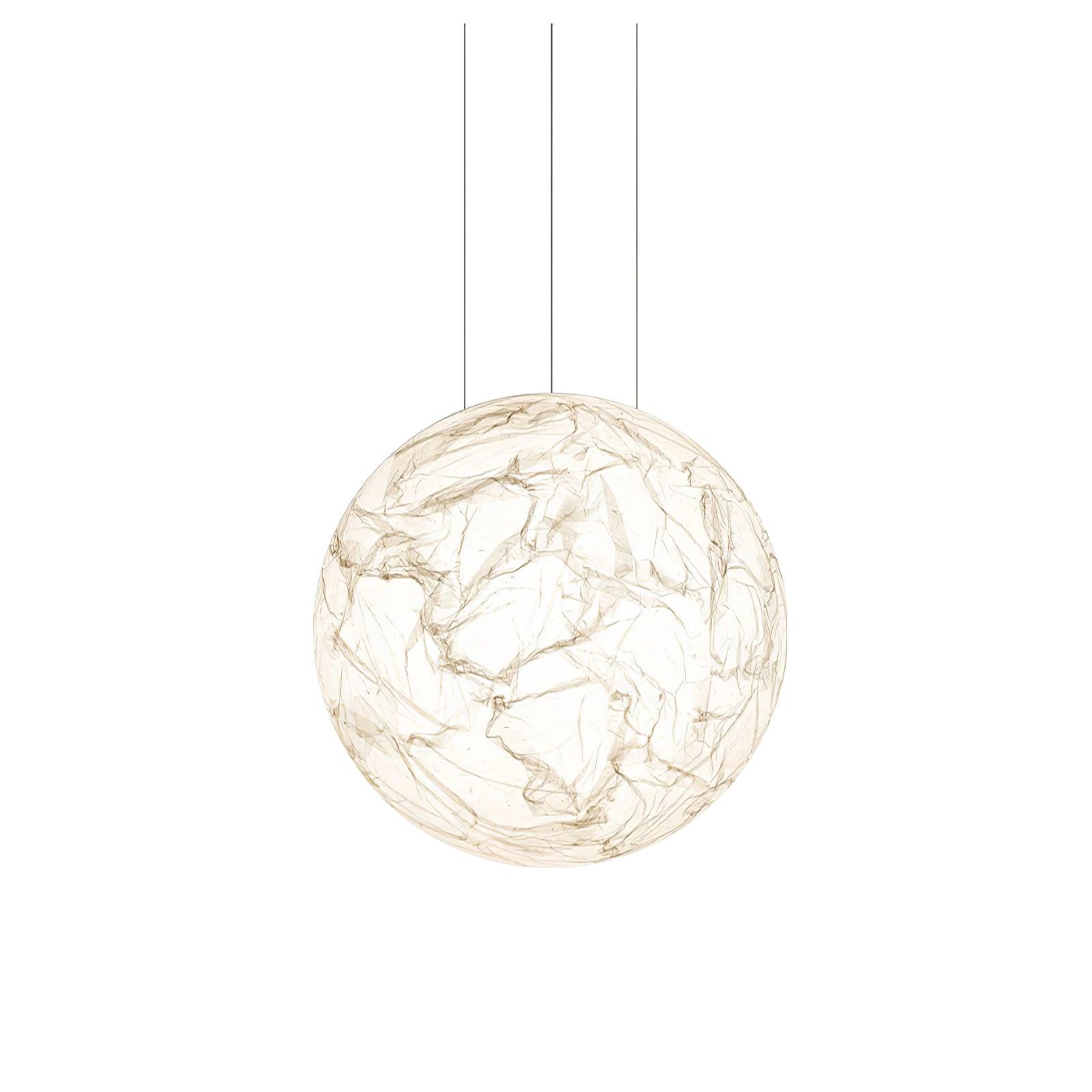 Lampe Pendante En Soie Moon