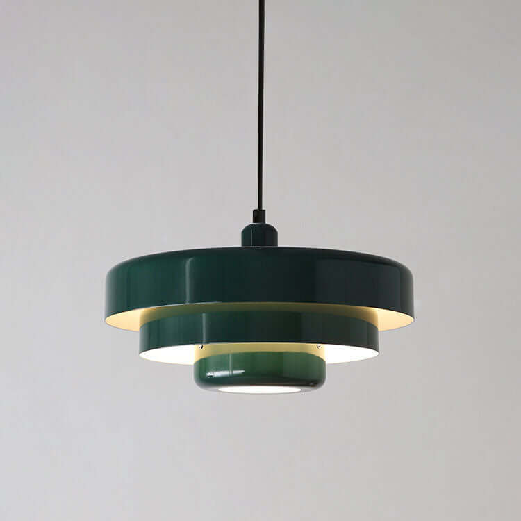Suspension Luminaire Design Multicouche Vintage