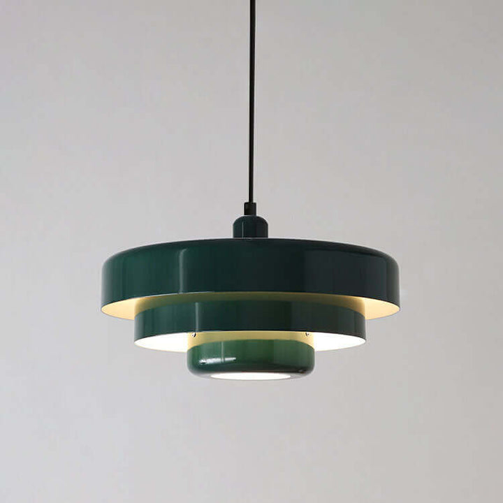 Suspension Luminaire Design Multicouche Vintage