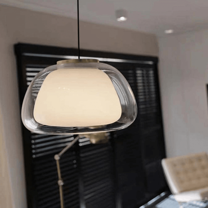 Suspension Lumineuse Verre - Éclairage Moderne Intérieur