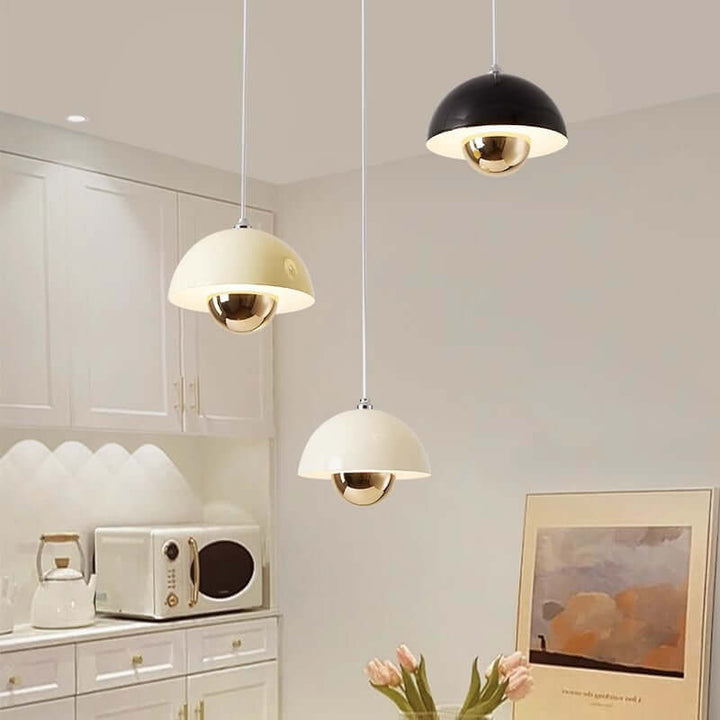 Lampe Suspendue Relevable En Forme De Cosse