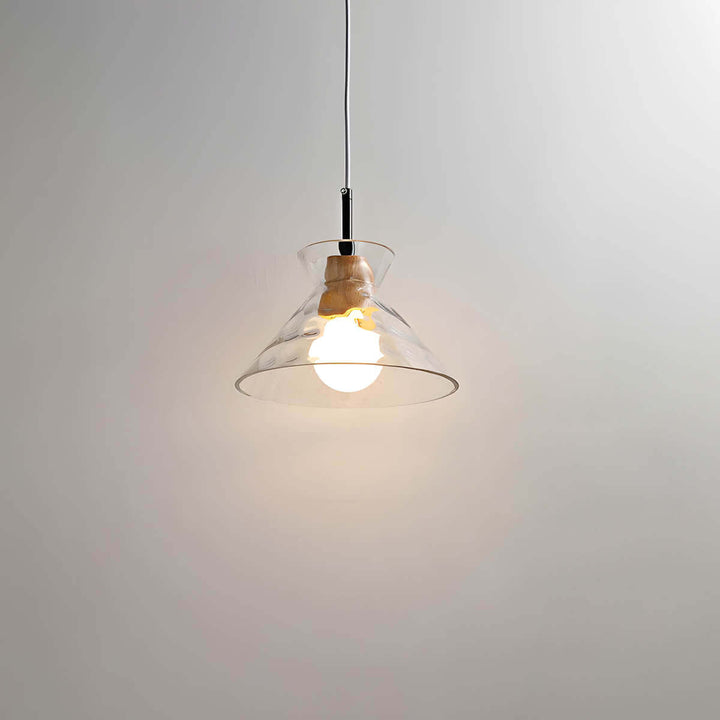 Lustre Design Verre - Éclairage Moderne Minimaliste