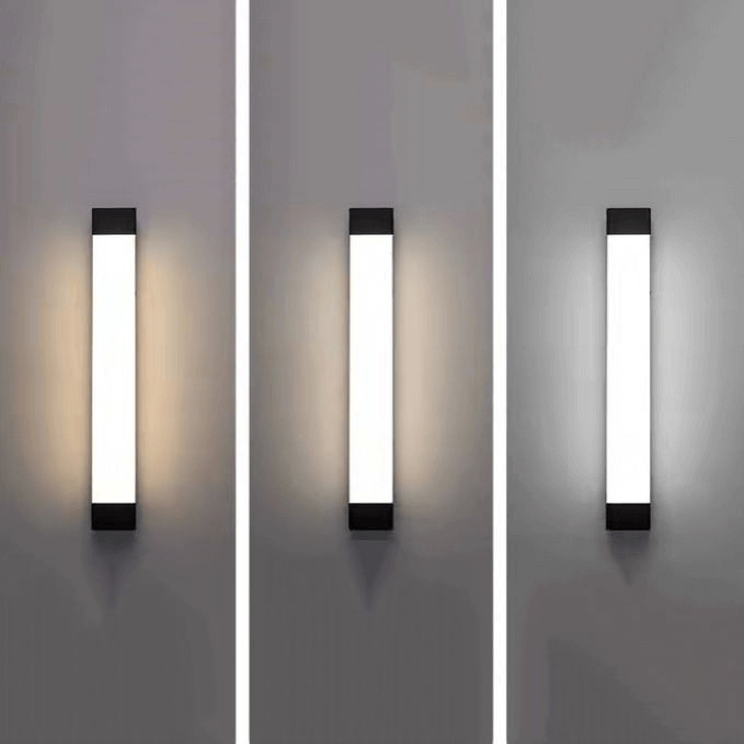 Applique Murale Extérieure LED Linéaire - Éclairage Moderne