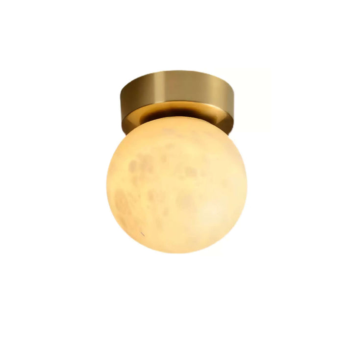 Plafonnier En Albâtre Lunaire