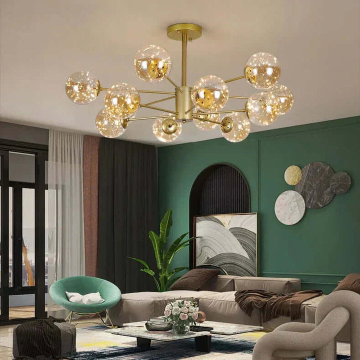 Nobleluminance - Lustre À Boules De Verre